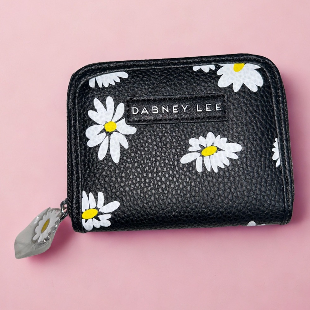 NWOT Dabney Lee | Black Floral Compact Wallet